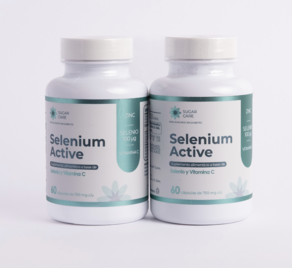 2 frascos de Selenio/Yodo/Zinc + Vitamina C con 60 cápsulas cada uno